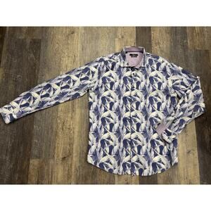 Mizumi Couture Modern Fit Patterned Shirt